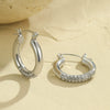 Wholesale Women's Stainless Steel 18K Gold Plated Geometric Fashion Niche Light Luxury Earrings