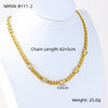 Wholesale Women's Stainless Steel 18K Gold Plated Geometric Heart Pendant Necklace