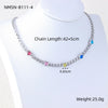 Wholesale Women's Stainless Steel 18K Gold Plated Geometric Heart Pendant Necklace