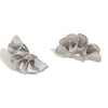 Wholesale Women's Stainless Steel 18K Gold Plated Geometric Petal Earrings With Electroplating For Fashionable Style