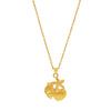 Wholesale Women's Stainless Steel 18K Gold Plated Necklace And Earrings Set With Conch And Geometric Patterns