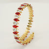 Wholesale Women's 316L Stainless Steel 18K Gold Vacuum Plated Geometric Diamond Bracelet