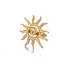 Wholesale Women's Stainless Steel 18K Goldinlaid Fruitshaped Open Ring Light Luxury Geometric Accessories
