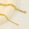 Wholesale Women's Stainless Steel Leaf Pattern Feather Foot Chain