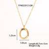 Wholesale Women's Stainless Steel Light Luxury Niche Design Cross Cat Eye Drop Oil Necklace Earrings Suit With Ellipse Pattern And Vacuum Real Gold Electroplating In Pvd Furnace