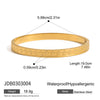 Wholesale Women's Stainless Steel Love Bracelet With Geometric Shape Electroplated Light Luxury High End Sense