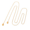 Wholesale Women's Stainless Steel Ocean Series Geometric Shell Pendant Necklace With Electroplating