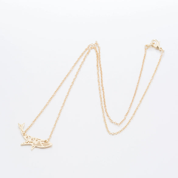 Wholesale Women's Stainless Steel Ochain Necklace With Simple Style And Marine Animal Pattern