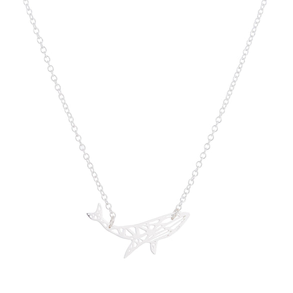 Wholesale Women's Stainless Steel Ochain Necklace With Simple Style And Marine Animal Pattern