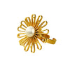 Wholesale Women's Stainless Steel Ring Simple Style Sweet Lace Hollow Electroplated Highend Design