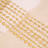 Wholesale Women's Stainless Steel Scallop Love Chain Necklace With Water Drops Cross Pendant Electroplated Star Heart Flower Pattern
