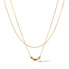 Wholesale Women's Stainless Steel Snake Bone Chain Necklace With Geometric Pattern And Electroplating Treatment