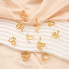 Wholesale Women's Stainless Steel Snakeshaped Animal Zodiac Ring With 18K Colorpreserving Electroplating