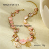 Wholesale Women's Stainless Steel Vacation Style Oceaninspired Clavicle Necklace