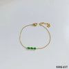 Wholesale Women's Stainless Steel Zircon Bracelet With Geometric Design And Electroplating Niche Exquisite Simple Fashion Jewelry