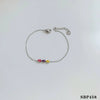 Wholesale Women's Stainless Steel Zircon Bracelet With Geometric Design And Electroplating Niche Exquisite Simple Fashion Jewelry