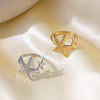 Wholesale Women's Starfish Ocean Element Jewelry Set Made Of Titanium Steel With Electroplating Treatment