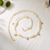 Wholesale Women's Starfish Shell Pendant Waist Chain Zinc Alloy