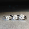 Wholesale Women's 925 Sterling Silver Allmatch Geometric Ring With Electroplating