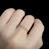 Wholesale Women's 925 Sterling Silver Bow And Heart Pattern Fashion Ring With Electroplating