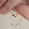 Wholesale Women's Sterling Silver Bow Pendant Necklace With Diamond Design And Ochain