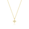 Wholesale Women's 925 Sterling Silver Classic Star Geometric Pendant Collarbone Necklace With Electroplating Ochain