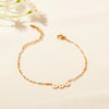 Wholesale Women's 925 Sterling Silver Daisy Flower Color Enamel Geometric Electroplated Bracelet