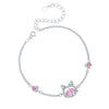 Wholesale Women's 925 Sterling Silver Diamond Zircon Animal Zodiac Original Design Bracelet