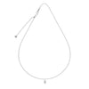 Wholesale Women's 925 Sterling Silver Eggshaped Geometric Mermaid Eye Pendant Clavicle Chain Necklace With Electroplating