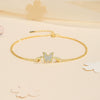 Wholesale Women's 925 Sterling Silver Fairy Style Anklet With Bow Tie Pattern