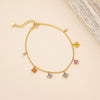 Wholesale Women's 925 Sterling Silver Fourleaf Clover Zirconia Inlaid Light Luxury Necklace With Cross Chain