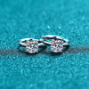Wholesale Women's 925 Sterling Silver Fourprong Simple Fruit Food Style Electroplated Moissanite Earrings