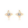 Wholesale Women's 925 Sterling Silver Geometric Earrings With Electroplating Design