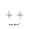 Wholesale Women's 925 Sterling Silver Geometric Earrings With Electroplating Design