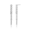 Wholesale Women's 925 Sterling Silver Geometric Electroplated Earrings