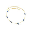 Wholesale Women's 925 Sterling Silver Geometric Inlaid Zircon Bracelet