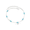 Wholesale Women's 925 Sterling Silver Geometric Inlaid Zircon Bracelet