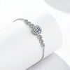 Wholesale Women's 925 Sterling Silver Geometric Star Moissanite Bracelet With Electroplating