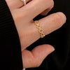 Wholesale Women's 925 Sterling Silver Geometric Twist Ring Jewelry With Electroplating