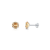Wholesale Women's 925 Sterling Silver Geometric Zircon Set Earrings Simple Light Luxury Style