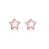 Wholesale Women's 925 Sterling Silver Heartshaped Lightning Star Antiallergy Earrings