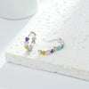 Wholesale Women's 925 Sterling Silver Lovely Heart Dripping Oil Earrings