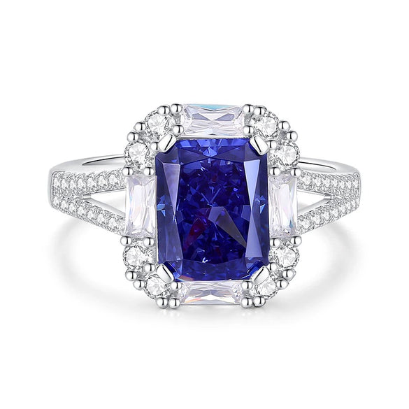 Wholesale Women's 925 Sterling Silver Ring With Diamond And Heart Shape Design