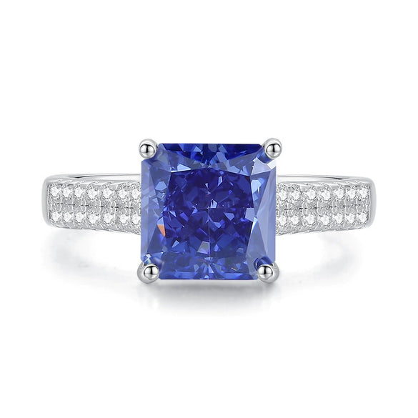 Wholesale Women's 925 Sterling Silver Ring With Diamond And Heart Shape Design