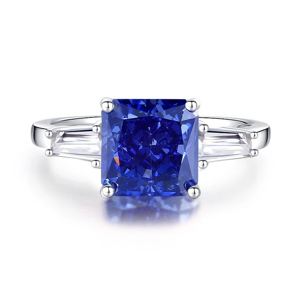 Wholesale Women's 925 Sterling Silver Ring With Diamond And Heart Shape Design