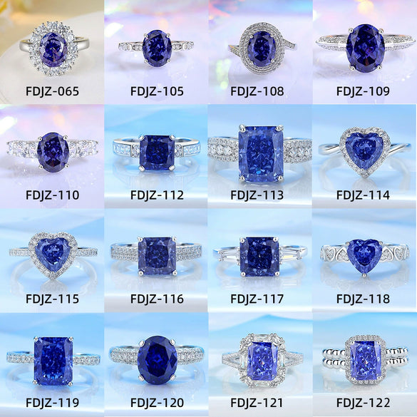 Wholesale Women's 925 Sterling Silver Ring With Diamond And Heart Shape Design