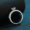 Wholesale Women's 925 Sterling Silver Ring With Pt950 Gold Plating Crown Pattern Electroplating