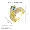 Wholesale Women's 925 Sterling Silver Ring With Zircon Micro Inlay Geometric Style