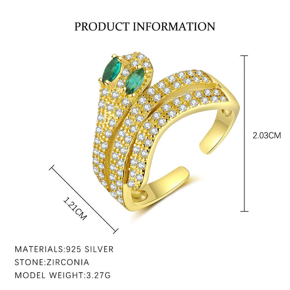 Wholesale Women's 925 Sterling Silver Ring With Zircon Micro Inlay Geometric Style