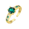 Wholesale Women's 925 Sterling Silver Ring With Zircon Micro Inlay Geometric Style